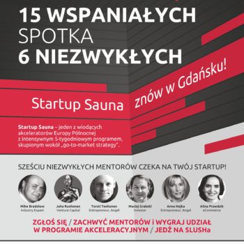 Startup Sauna 2016 is coming on the 28th of September – how can you apply?